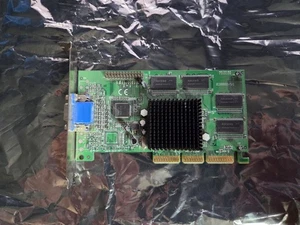 Vintage Jaton 3DForce B-32Plus 32MB VGA nVidia AGP 82088 Video Graphics Card - Picture 1 of 3