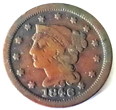 1846 Large Penny - Image 1 of 3