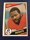 1984 Topps # 143 ANDRE TIPPETT ROOKIE New England Patriots Football Card Nice ! 