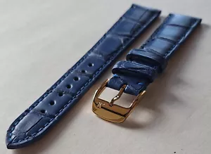 JAEGER LE COULTRE REVERSO WATCH STRAP VERO COCCODRILLO GENUINE CROCO 19/16 - Foto 1 di 7
