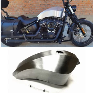 20L Silver Petrol Gas Fuel Tank For Harley Davidson Softail 2018-2022 - Bild 1 von 11