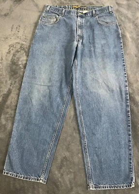 Pantalones de mezclilla holgados etiquetados vintage años 90 Levis Silvertab skateboarding Foto 1 de 4