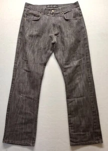 Brooklyn Express JeansMen's Size 34x31 Loose Relaxed Straight Cotton Black Y2K - Picture 1 of 13
