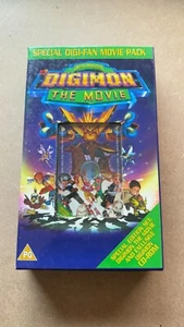 Digimon: The Movie VHS with CD - Picture 1 of 4