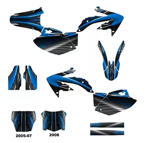 Kit de calcomanías gráficas Honda 2005 2006 2007 2008 CRF 450R #3333-azul - Imagen 1 de 1