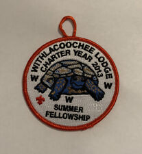 OA Withlacoochee Lodge 98 Summer Fellowship Patch Mint 