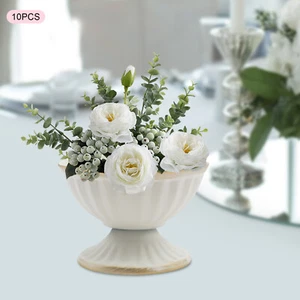 10pcs Vase Wedding Flower Vase Decor Stand For Party Christmas Table Decor Home - Picture 1 of 24