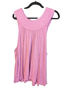 WOMENS CLOTHING 2XL WRANGLER PINK FLOWY SLEEVELESS BLOUSE - Picture 1 of 3