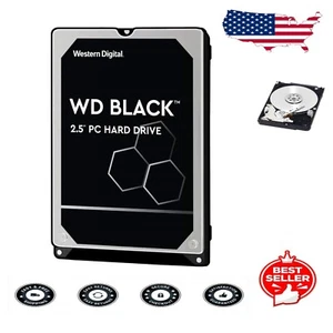 Reliable 1TB WD Black Mobile Hard Drive - 7200 RPM for Creative Professionals - Picture 1 of 3