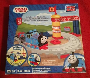 Mega Bloks Thomas & Friends #10636 Thomas to the Rescue - NIP - Picture 1 of 6