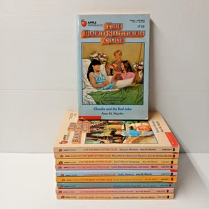 The Baby-Sitters Club Babysitters Book Bundle Lot x 10 Vintage Paperback #10-#19 - Picture 1 of 19