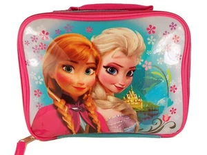 Frozen Lunch Bag Anna & Elsa Insulated Disney Lunch Bag Box - Picture 1 of 2