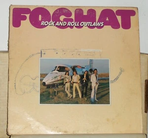 Foghat - Rock And Roll Outlaws - 1974 Vinyl LP Record Album - Picture 1 of 2