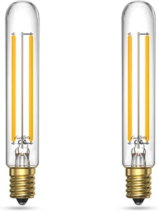 Dimmable T6.5 E17 LED Appliance Bulb - 4W LED T6.5 Exit Sign Clear Light Interme - Picture 1 of 12