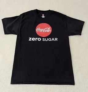 Vintage Coca-Cola Medium Unisex T-Shirt Kurzarm 37 x 27 von Hanes ohne Etikett - Bild 1 von 5