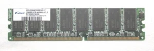 Ram 256MB 184 Pin, M2U25664DS88B3G-5T, DDR, 400MHz, PC3200U-30330, 2.5V - Picture 1 of 4