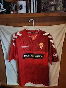 Nueva - New | Original | Camiseta futbol | Talla L | Real Murcia - dorsal 9 - Imagen 1 de 2