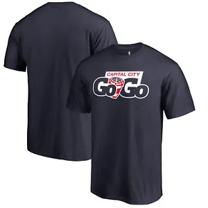 Men's Fanatics Navy Capital City Go-Go Primary Logo T-Shirt - Picture 1 of 3