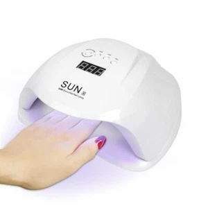 Lámpara de Uñas UV,54W Secador de Uñas LED UV con 4 Ajustes de Temporizador y Sensor para Uñas de Gel a - Imagen 1 de 5