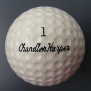 Pelota de golf Northwestern Chandler Harper Signature excelente estado 1602 - Imagen 1 de 4