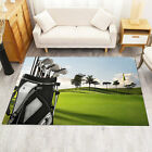 Golf rug, Golf area rug, Sports area rug, Golf ball  rug,Sport Rug,Custom Rug