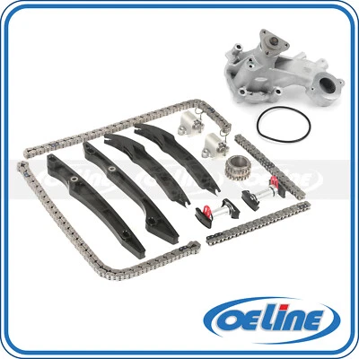 Kit de cadena de distribución bomba de agua para Ford F150 Lobo Mustang V8 2011-2014 5,0 L Foto 1 de 4