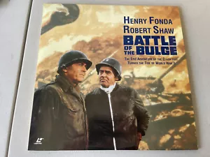 Battle of The Bulge Laserdisc 11086 Widescreen Henry Fonda Robert Shaw LD - Picture 1 of 2