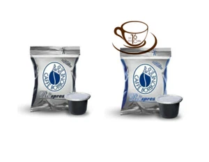 200 CAPSULE CAFFE BORBONE RESPRESSO COMPATIBILE CON NESPRESSO MISCELE NERA BLU - Imagen 1 de 1