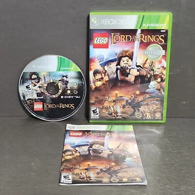 LEGO Lord of the Rings Xbox 360 Complete Refurbished Platinum - Image 1 of 4
