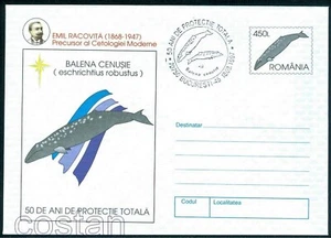 1997 Grauwal,ProtectionRacovita,Schwarz,Racovita,Rumänien,Sonderhülle/6/78 - Bild 1 von 1