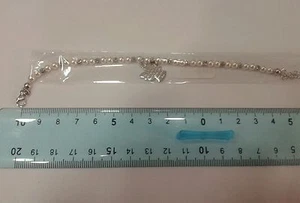 1 Pulsera De Perlas Y Plata 925 Oración Ángel De Dios Guardián Silver Bracelet - Imagen 1 de 1