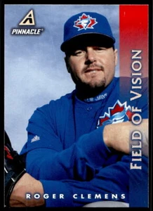 1998 Pinnacle 184 Roger Clemens Toronto Blue Jays FV Baseball Card - Picture 1 of 2