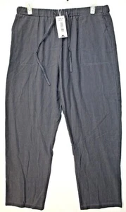 Lisskolo Womens Elastic Waist Summer Drawstring Cotton Lightweight Casual Pants - Picture 1 of 4