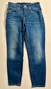 Lucky Brand Women's Mid-Rise Ava Skinny Jeans, 6/28 Ankle- Mint, 28" x 25" - Picture 1 of 6