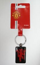 NEW Manchester United FC Official Metal Keyring keychain (KEY533)