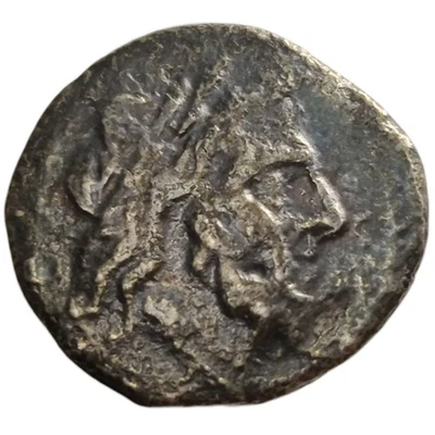 Roman Republic AR Victoriatus Anonymous Silver Coin 211-208 BC 13D - Image 1 of 2