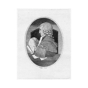 Lord Stonefield John Campbell, Judge & Advocate - Impresión antigua 1799 por John Kay - Imagen 1 de 1