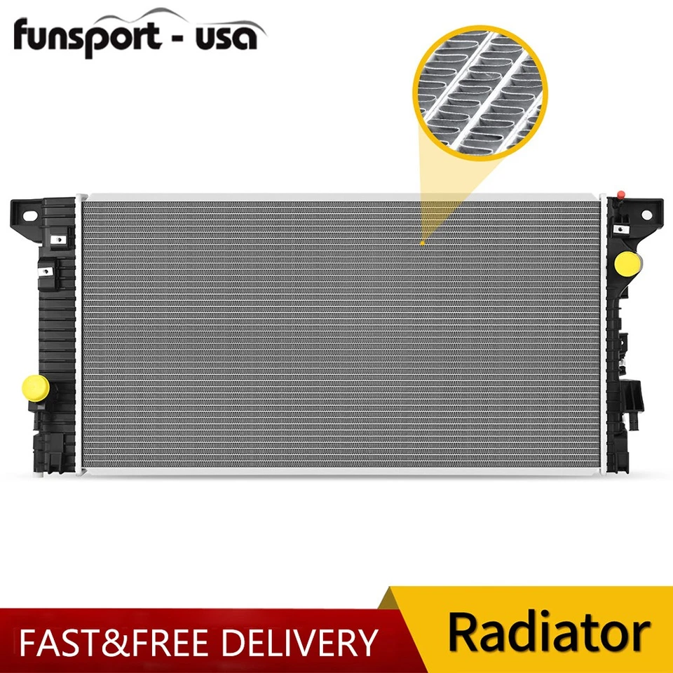 13510 Radiator for 15-20 Ford F150 3.5L 5.0L 18-21 Expedition Lincoln Navigator Foto 1 de 4