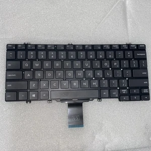 Teclado inglés original Dell Latitude 5310 2 en 1 para computadora portátil EE. UU. 03R1CN Au Kb6 - Imagen 1 de 3