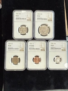 1964 Proof Set - All Graded PF69 NGC - Picture 1 of 11