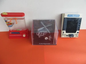 3 x Vintage Spielzeug Konvolut Water Game DDR Sandmännchen mit Heli selten - Bild 1 von 10