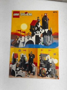 Lego Castle Wolfpack Tower (6075) Instruction Booklet Only - Picture 1 of 2