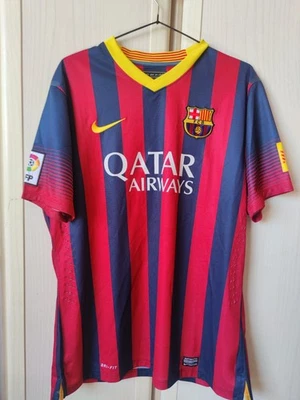 FC Barcelona 2013/2014 NEYMAR Player Issue  Nike Vapor knit Match Shirt Maglia  - Imagen 1 de 4