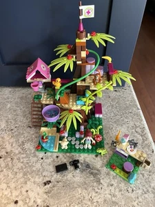 Lego Friends 41059 Santuario dell'Albero della Giungla 100% Completo di Fig e Manuali - Foto 1 di 7