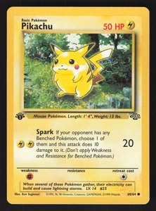 Pikachu 1st Edition Pokemon Pokemon Jungle - Picture 1 of 2