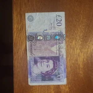 Bank of England £20 Pound Schein Adam Smith AA (AA26-817254)  - Bild 1 von 8
