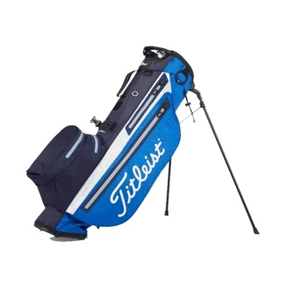 NEW Titleist Players 4 StaDry Stand Bag - Royal / Navy / White - Image 1 of 4