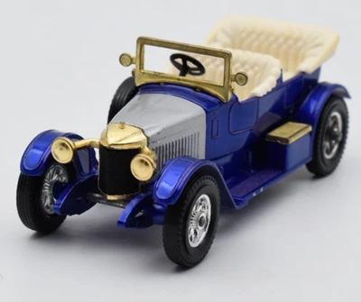 Matchbox MoY Yesteryear Y2 1914 Prince Henry Vauxhall blue. Lesney England - Image 1 of 4