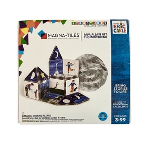 Magna Tiles - Eric Carle - Papa Please Get the Moon for Me - 16 Pc Building Set - Picture 1 of 6