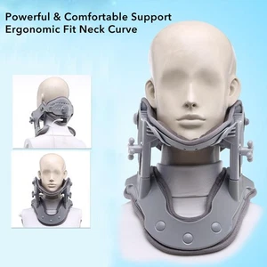 Neck Traction Device Cervical Correction Kit Neck Retractor Stretcher WBH FAST - Picture 1 of 8